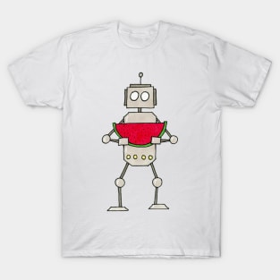 Watermelon Robot T-Shirt